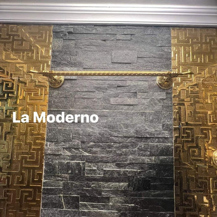 Goldene Messingmaterialien Handtuch Rock Antik Royalty Gold galvanisiert Schwer