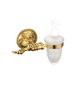 Luxury Golden Antique Electroplated Soap Dispenser