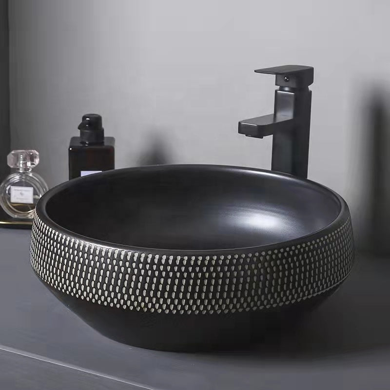 Sanitary Ware Hand Modern Bathroom Sink Ceramic Art Basins Washroom Hand Wash Basin