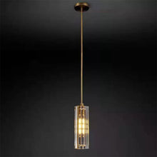 Load image into Gallery viewer, Modern Minimalist Crystal Pendant Lamp Restaurant Bar Light Luxury Glass Pendant Lamp
