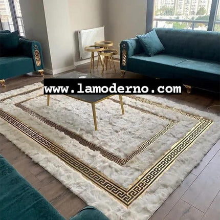 New Design luxury italian design versace  Customizable Carpet from size ,color and logo Made of New Zealand WooL