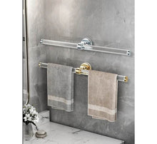 Cargar imagen en el visor de la galería, Bathroom accessories Acrylic materials towel hanger hook toilet paper rack set
