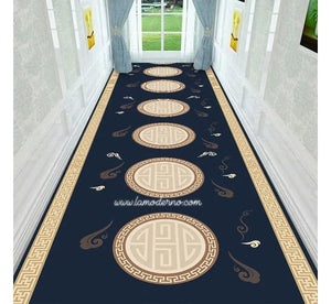 New Design luxury versace design Customizable Carpet from size ,color and logo Made of New Zealand WooL