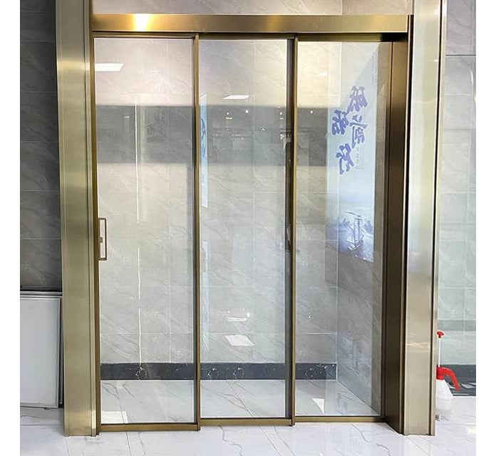 European Bathroom Tempered Glass Aluminium Alloy Frame Door Shower Rooms