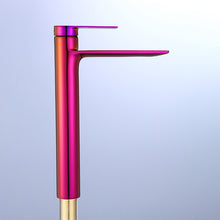 Cargar imagen en el visor de la galería, Rose Pink Electroplating Glossy Faucet Deck Mounted
