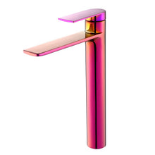 Cargar imagen en el visor de la galería, Rose Pink Electroplating Glossy Faucet Deck Mounted
