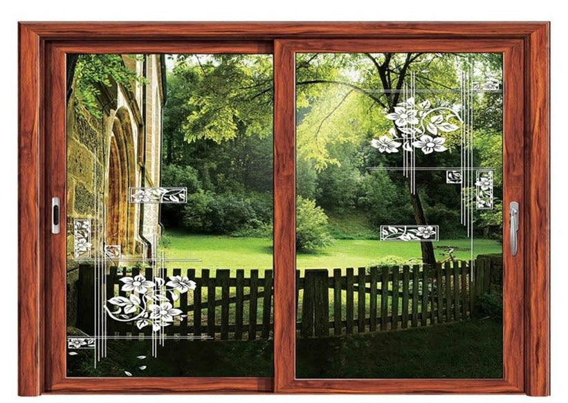 Aluminum Glass Sliding Balcony Door Design (PLEASE SEND YOUR SIZE).