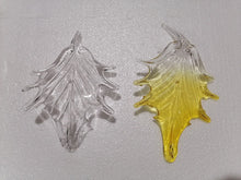 Load image into Gallery viewer, Art glass butterfly chandelier custom bird leaf pendant light
