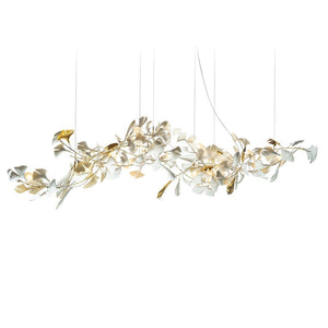 Art new ceramic ginkgo tree leaves chandelier designer personality "Price depends on the size you need"