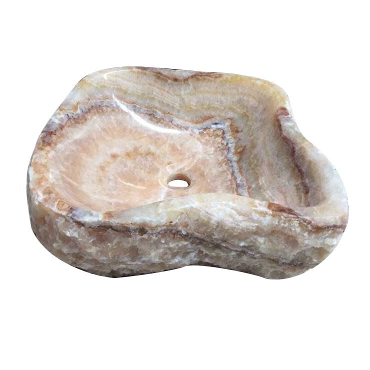 Beautiful Slanting Shape Marble Sink Countertop – La Moderno