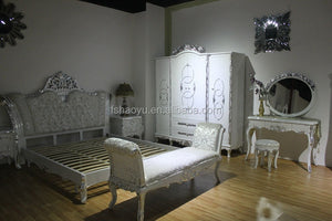 Bedroom Set Royal Luxury Bedroom Furniture, Antique Design Wooden Home Furniture Wood European Tufted