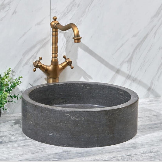 Real Natural Stone Wash Basin Modern Style