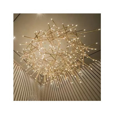 Casting brass branches frame with High quality crystal glass tear drops most modern Luxury Chandelier  "Price depends on the size you need"