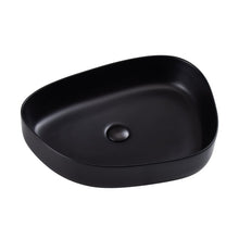 Lade das Bild in den Galerie-Viewer, Black Basin Sink Ceramic Art Table Top Bathroom Sink
