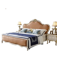 Load image into Gallery viewer, Antique Royal European Style Solid Wood Bedroom Furniture Classic Bedroom Set
