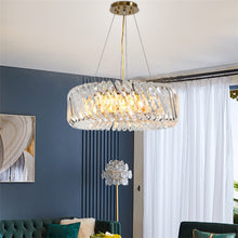 Load image into Gallery viewer, Hanging Lamp Crystal Pendant Light Modern Luxury Ceiling
