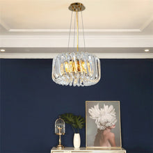 Load image into Gallery viewer, Hanging Lamp Crystal Pendant Light Modern Luxury Ceiling
