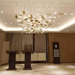 Modern Factory Wholesale Droplight Building Hotel Crystal Chandelier "Price depends on the size you need"