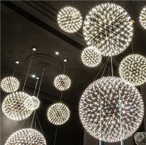 Spark Ball Firework Chandelier Pendant Lamp