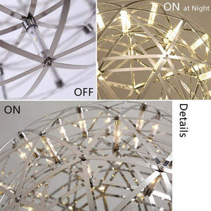 Spark Ball Firework Chandelier Pendant Lamp