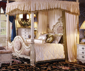 Classic King Size Bedroom Set European Style Hot Sell Royal Luxury Bedroom Furniture Set