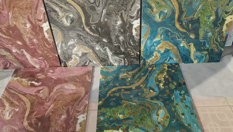 Mosaic Tiles Arts Floor or Wall 12mm Thick 2pcs in a box