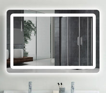 Cargar imagen en el visor de la galería, Rectangular Led Light Mirror Touch Screen
