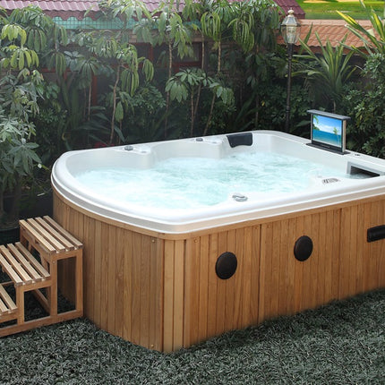 Outdoor family bath massage whirlpool hot tub pool spa 6 Seater