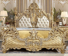 Load image into Gallery viewer, European Classic Solid Wood Royal Bedroom Furniture Set King Queen Size Bedroom Set Furniture
