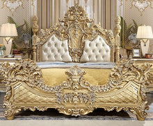 Load image into Gallery viewer, European Classic Solid Wood Royal Bedroom Furniture Set King Queen Size Bedroom Set Furniture
