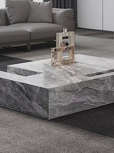 Загружайте и воспроизводите видео в средстве просмотра галереи Coffee Tables Modern Simple Nordic Center Table marble
