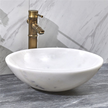 Steon Vanity Sink Bathroom Stone Wash Basin