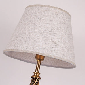 modern fabric lampshade desk lamp home decorative night light bedside hotel room light table lamp