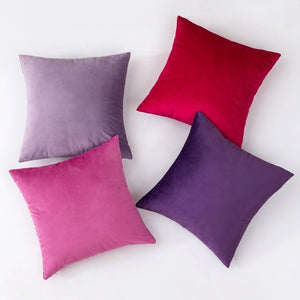 Factory wholesale cheap decorative throw pillow cover pink cushion covers velvet brown pillows cover for sofa living room