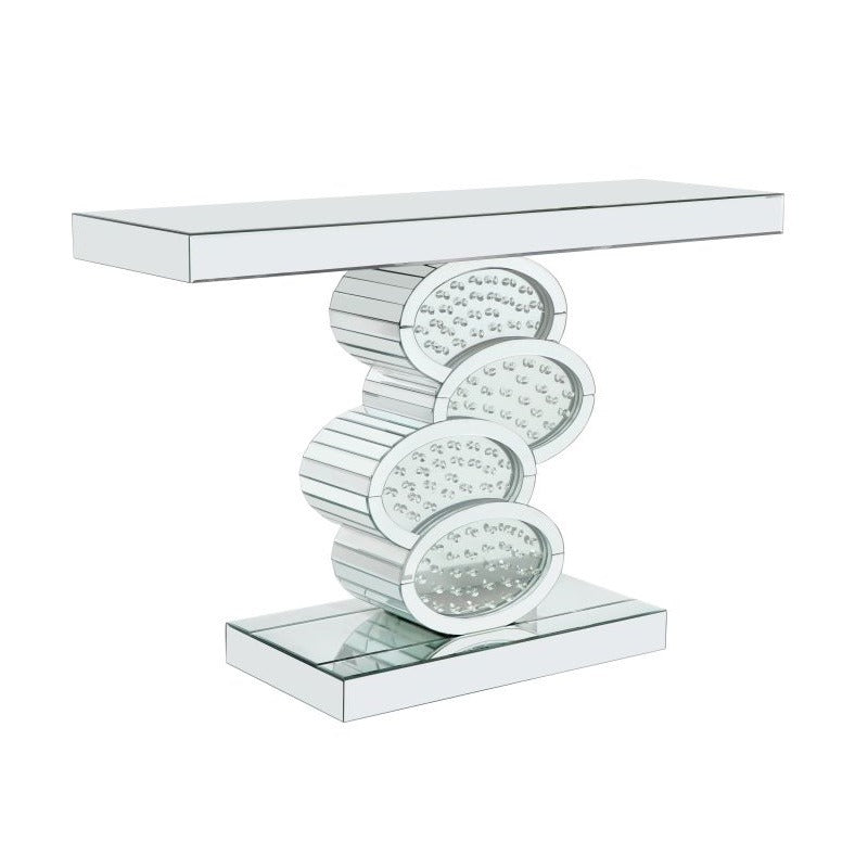 Silver Console Table