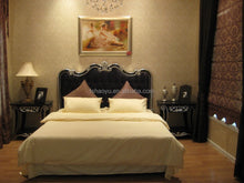 Load image into Gallery viewer, French style bedroom furniture bed, luxury hotel kind queen bed
