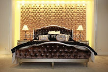 Load image into Gallery viewer, French style bedroom furniture bed, luxury hotel kind queen bed
