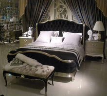 Cargar imagen en el visor de la galería, French style bedroom furniture bed, luxury hotel kind queen bed
