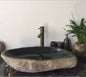 Garden Outdoor Pebble Bathroom Granite Basin