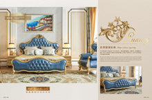 Charger l&#39;image dans la galerie, Classical golden bedroom furniture royal bedroom set

