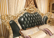 Load image into Gallery viewer, high end master bedroom furniture set luxury leather bed room furniture bedroom
