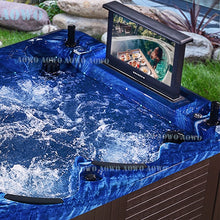 Lade das Bild in den Galerie-Viewer, hot tub spa outdoor spa jet nozzle vasca idromassaggio jaccuzi portable hot tub and outdoor spa pool jacuzzi function
