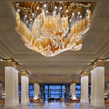 Cargar imagen en el visor de la galería, Luxury Crystal Chandelier Ceiling Lights
