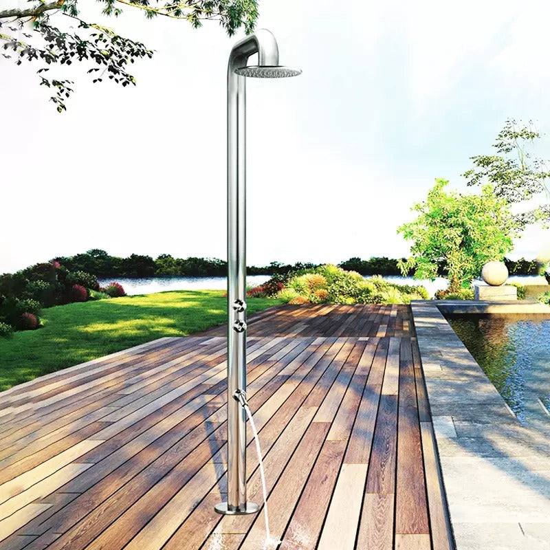 Hotel Bath Outdoor/Garden/Beach 304 Stainless Steel Beach Swim Freestanding Shower