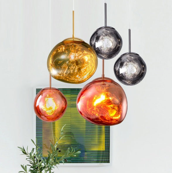 Nordic lamps modern minimalist bedroom bedside chandelier