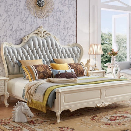 Luxury wooden bedroom set, luxury bedroom furniture