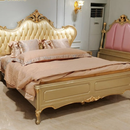 Luxury wooden bedroom set, luxury bedroom furniture