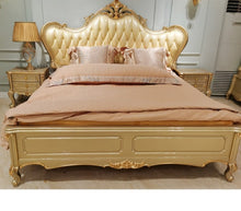 Загрузить изображение в средство просмотра галереи, Luxury wooden bedroom set, luxury bedroom furniture
