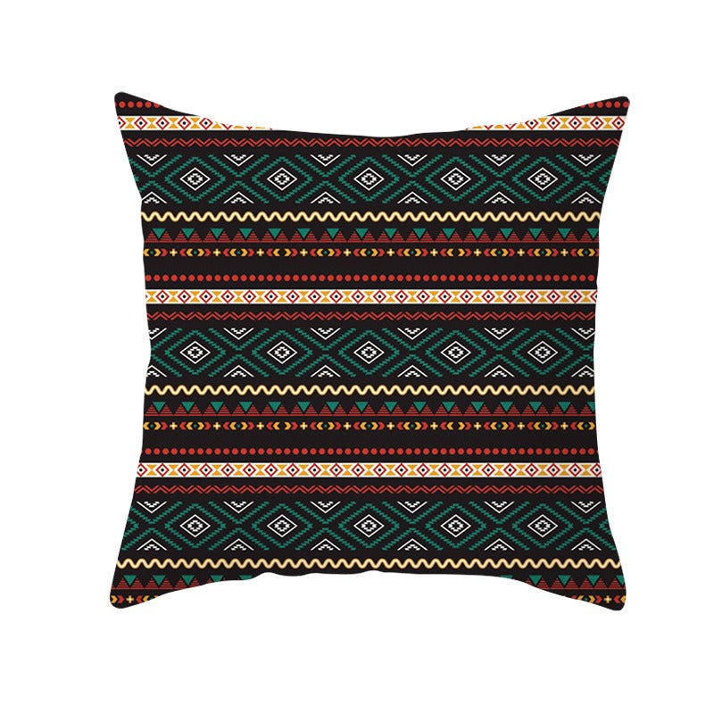 loral Mandala Compass Medallion Bohemian Boho Style Summer Decor Cushion Case Decorative for Sofa Couch 18" x 18" Inch