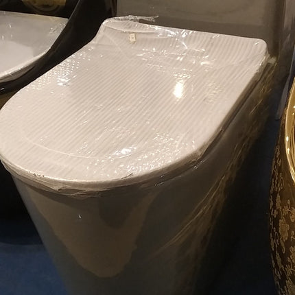grey electroplated toilet
modern porcelain toilet bowl
luxury grey toilet wc
designer bathroom toilet
electroplated bathroom toilet
modern sanitary ware toilet
premium porcelain wc toilet
luxury bathroom toilet bowl